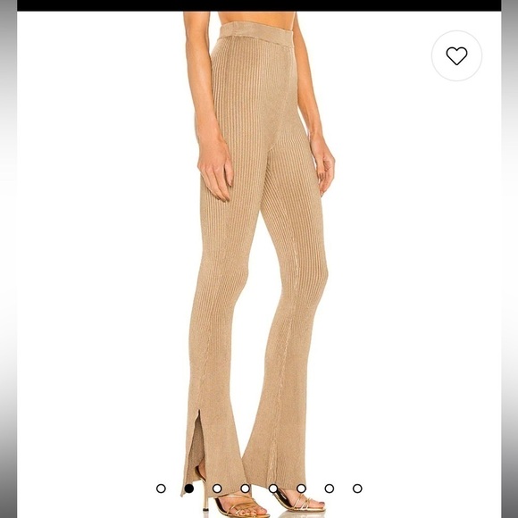 Michael Costello x REVOLVE Alessa Pants in Gold Size S NWT - Picture 4 of 10